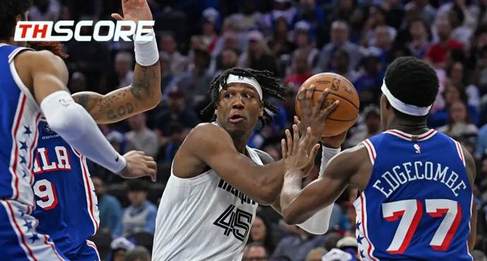 NBA - ฟิลาเดลเฟีย เซเว่นตี้ซิกเซอร์ส 139-129 เมมฟิส กริซลีส์