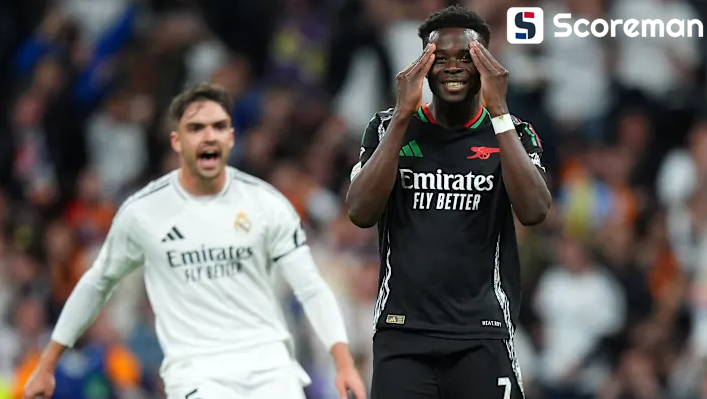 아스널, '합계 5-1' 레알 마드리드 완전히 제압...16년 만에 UCL 4강 진출