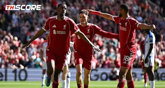 พรีเมียร์ลีก - ลิเวอร์พูล 3-1 คริสตัล พาเลซ