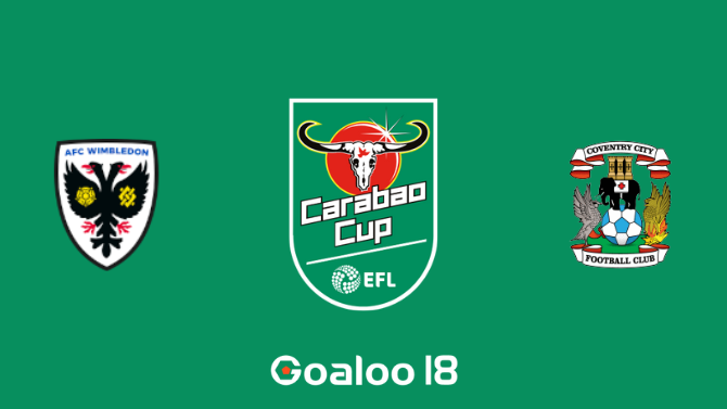 AFC Wimbledon VS Coventry City Prediction England League Cup