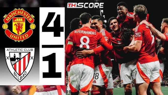​แมนเชสเตอร์ ยูไนเต็ด ถล่ม บิลเบา 7-1 ผ่านเข้ารอบชิงชนะเลิศยูโรปา ลีก