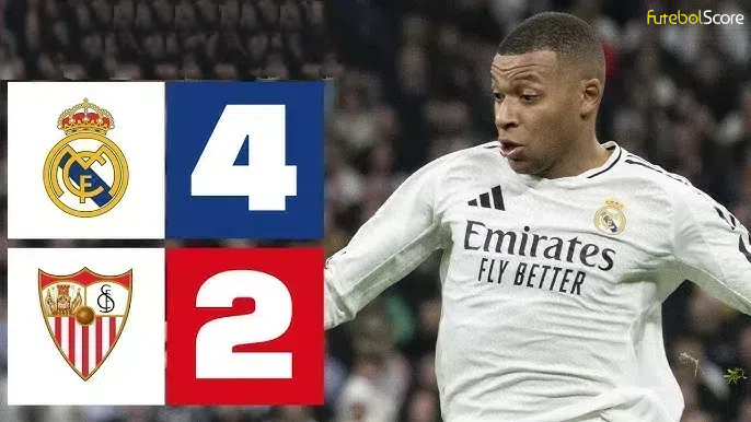 Resultado: Real Madrid 4-2 Sevilla