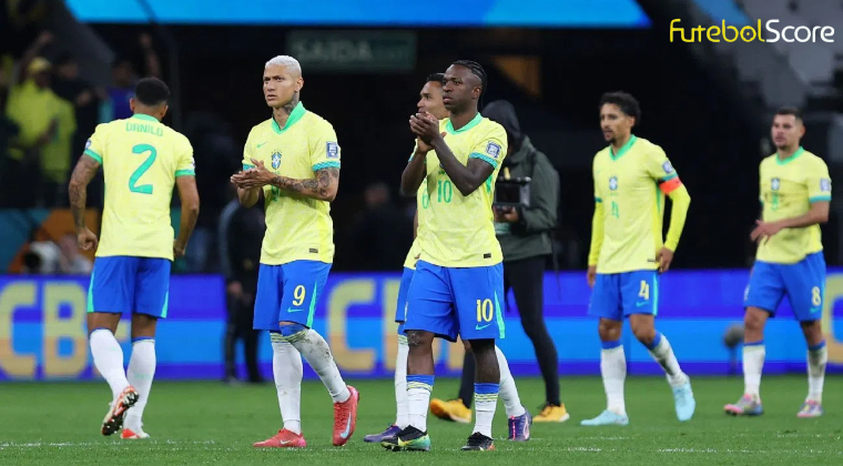 Richarlison comenta entusiasmo de Ancelotti no vestiário e reflete sobre seu retorno à seleção: 'Não estive no meu melhor'