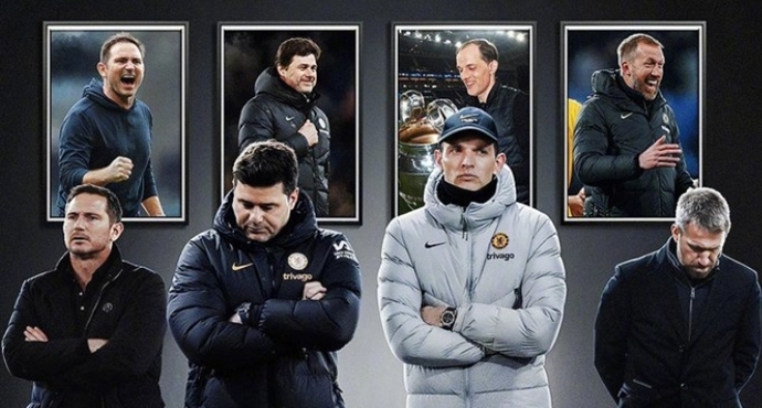 เชลซีเปลี่ยนกุนซือ 5 ครั้งใน 2 ปี: ทูเคิ่ลและแลมพาร์ดต่างถูกปลด