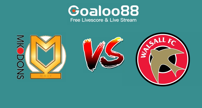 Milton Keynes Dons VS Walsall Prediction England League 2