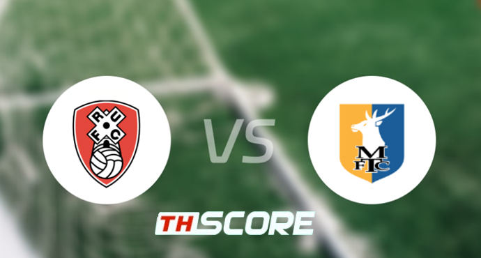 ⚽ วิเคราะห์บอล ลีกวัน อังกฤษ ร็อตเธอร์แฮม ยูไนเต็ด vs แมนส์ฟิลด์ ทาวน์ ⚽