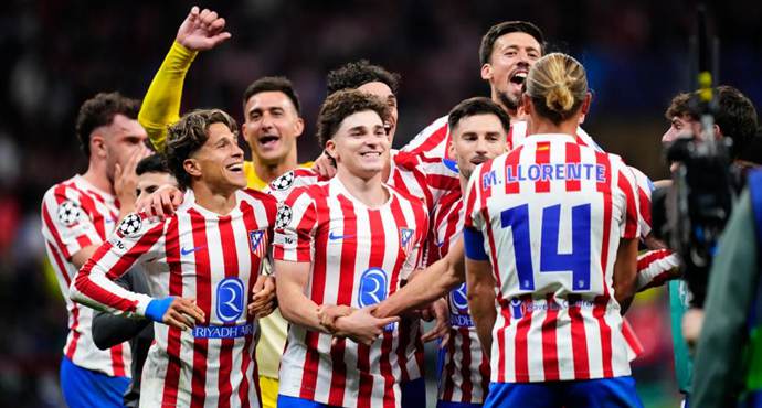 ยูฟ่าแชมเปียนส์ลีก - แอตเลติโก้ มาดริด 1-2 บาร์เซโลน่า