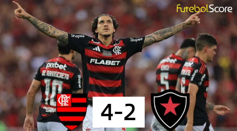 Flamengo arrasa Botafogo-PB com dois gols em seis minutos e avança às oitavas da Copa do Brasil