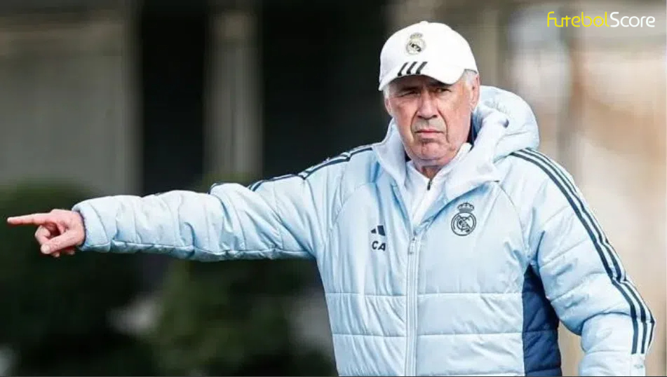 Real Madrid: Ancelotti é pessimista sobre vaga no mata-mata da Liga dos Campeões