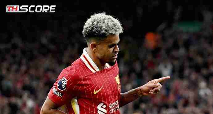 ​ดิอาซคว้ารางวัลนักเตะยอดเยี่ยมประจำเกมเมอร์ซีย์ไซด์ดาร์บี้