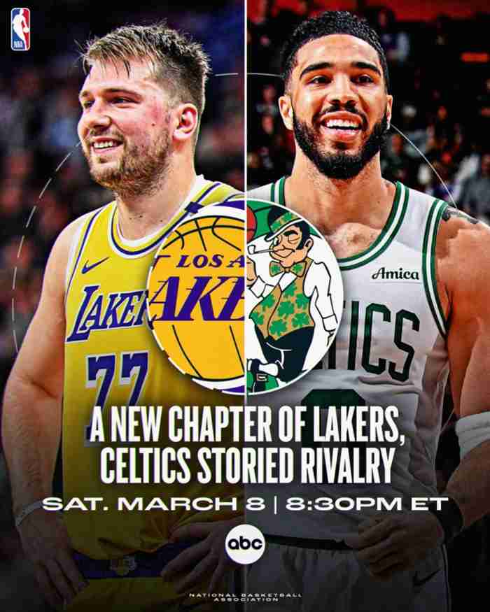 NBA! ดอนซิชเตรียมสัมผัสเกมแห่งศัตรูตลอดกาล เลเกอร์ส vs เซลติกส์ 🍿