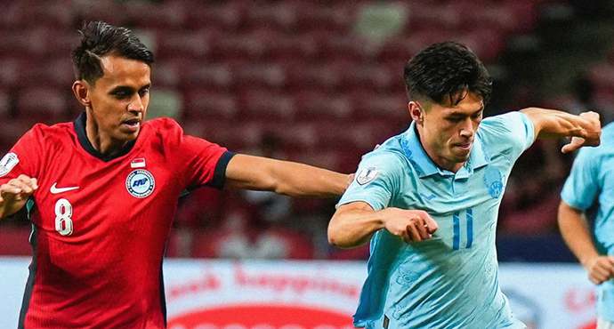 โกลเขมรพลาดเอง! “กัมพูชา” เสีย 2 ประตูง่ายๆ บุกแพ้ “สิงคโปร์” จมรองบ๊วยกลุ่ม อาเซียน คัพ 2024