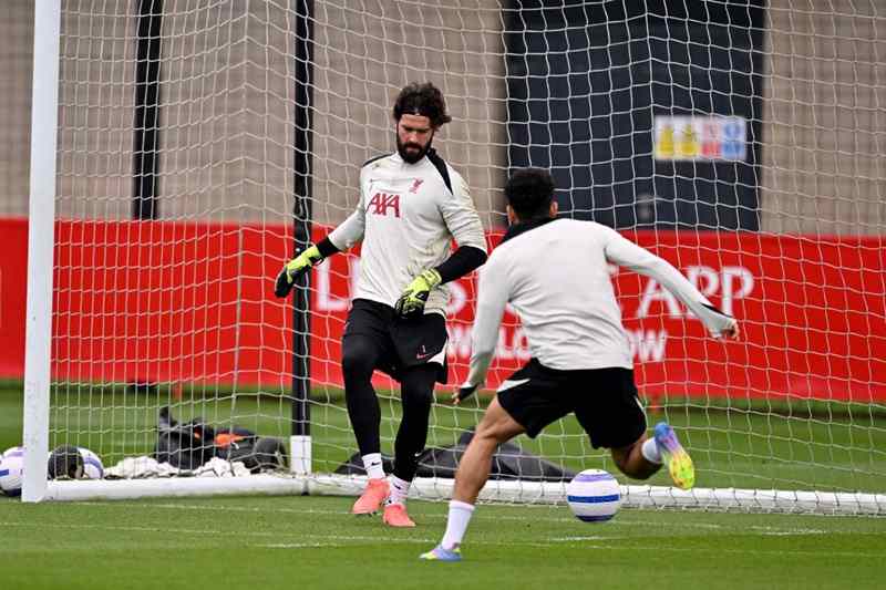 รูปภาพการฝึกซ้อม: ลิเวอร์พูลตั้งเป้าหมายไว้ที่เกมใหญ่กับท็อตแน่มที่แอนฟิลด์
