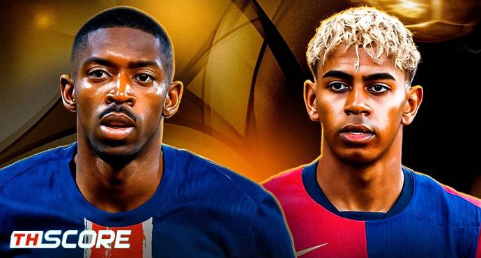 2 เลือก 1 ⚽ เดมเบเล่ กับ ยามาล มีอัตราต่อรองบัลลงดอร์เท่ากัน
