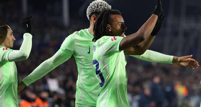 บาร์เซโลน่าเสมอเกตาเฟ่ 1-1 ตามหลังจ่าฝูง 5 แต้ม