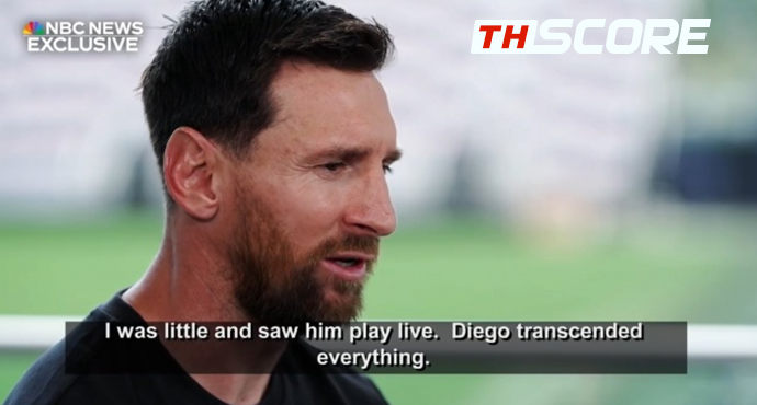 ​ถ่อมตัวสุด! เมสซี่ เปิดใจประเด็น GOAT ยก 'มาราโดน่า' คือสุดยอดไอดอล 'อยู่เหนือทุกสิ่ง