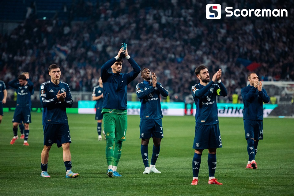 맨유, 리옹과 2-2 무승부