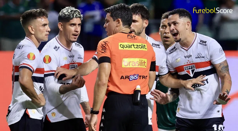 FPF reconhece equívoco na marcação de pênalti para o Palmeiras em resposta ao São Paulo