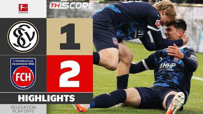​ไฮเดนไฮม์เอาชนะเอฟเฟิร์สบวร์ก 2-1 ผ่านเข้ารอบ และรอดพ้นการตกชั้น