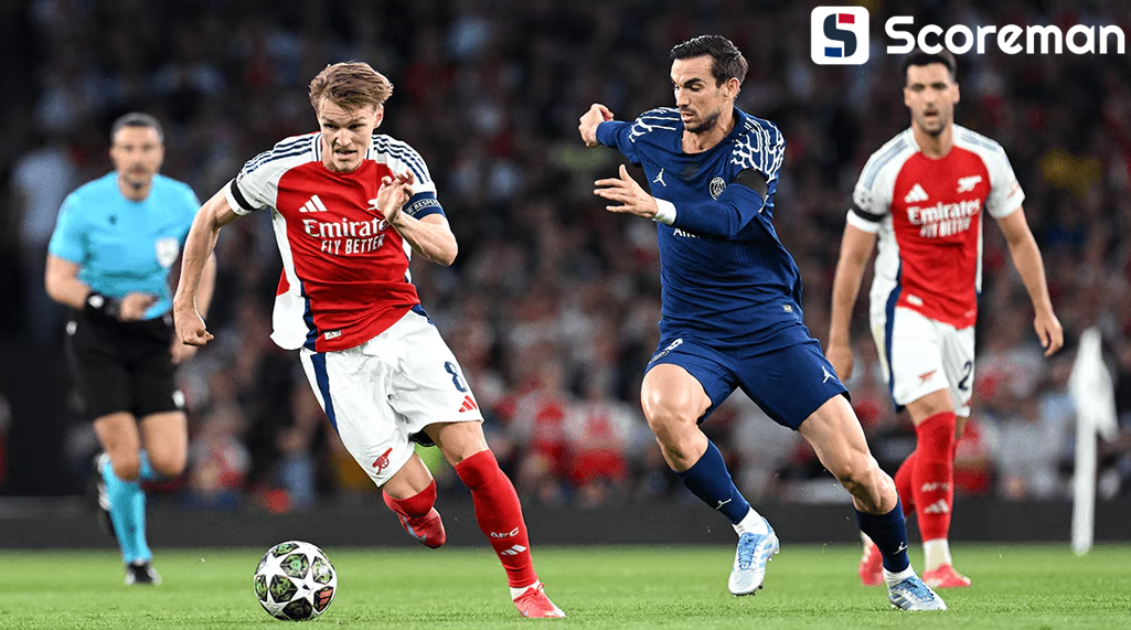 PSG, 아스날에 1-0 신승 '뎀벨레 결승골'