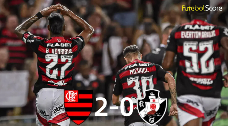 Flamengo vence clássico contra o Vasco e garante classificação antecipada no Carioca