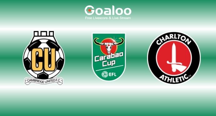 England League Cup---Cambridge United VS Charlton Athletic Prediction