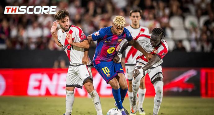 ลาลิกา - ราโย่ บาเยกาโน่ 1-1 บาร์เซโลน่า