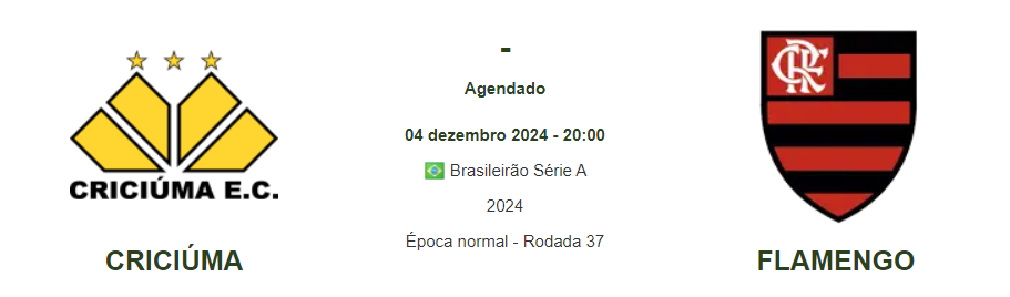Palpite Criciúma vs Flamengo