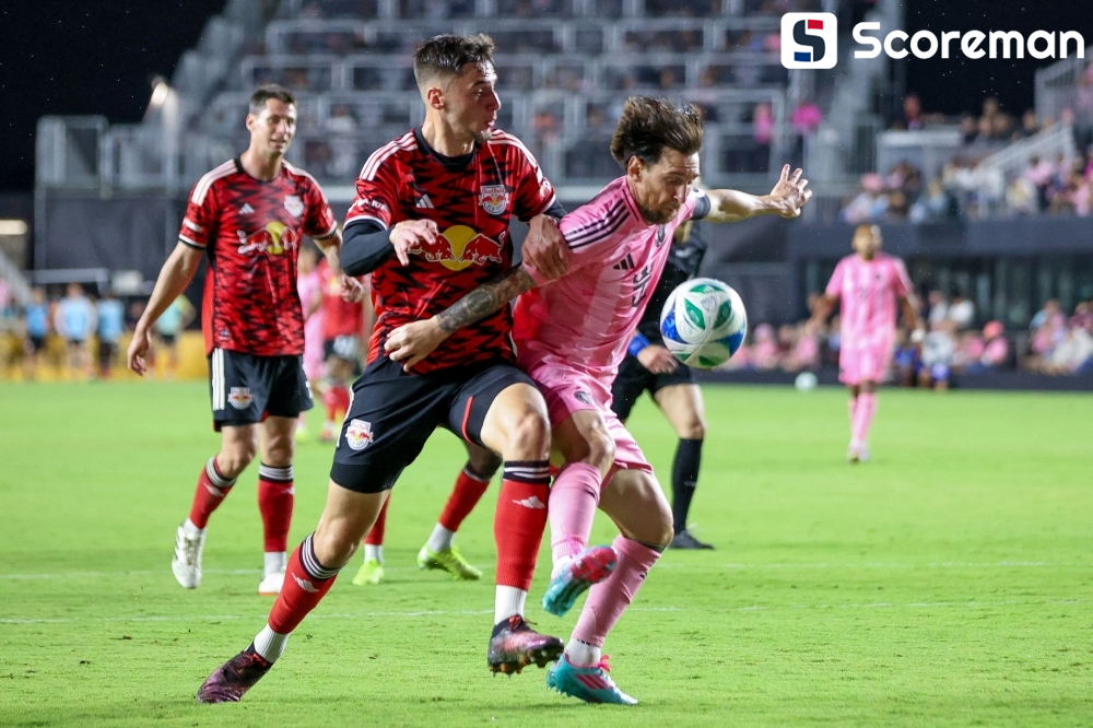 인터 마이애미, 뉴욕 레드불스에 4-1 대승...3연패 탈출