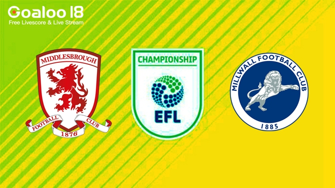 Middlesbrough VS Millwall Middlesbrough VS Millwall