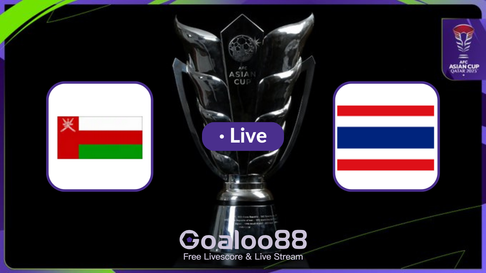 Oman VS Thailand Prediction AFC Asian Cup