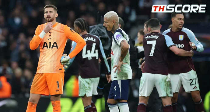 พรีเมียร์ลีก - ท็อตแน่ม ฮ็อทสเปอร์ 1-2 แอสตัน วิลล่า