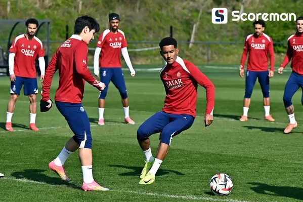 ‘이강인 드디어 돌아온다!’ 리그1 우승 확정지은 PSG, 챔피언스리그까지 트레블 도전