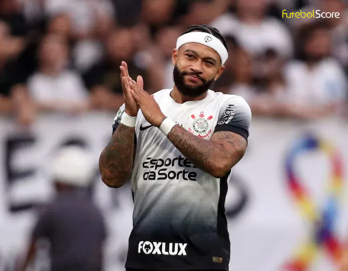 Corinthians vai “passar” a camisa 10 para Memphis Depay com ações especiais contra o Santos de Neymar