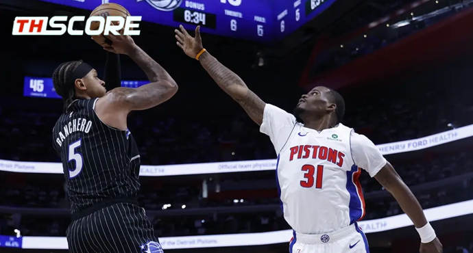 NBA - ดีทรอยต์ พิสตันส์ 101-112 ออร์แลนโด แมจิก