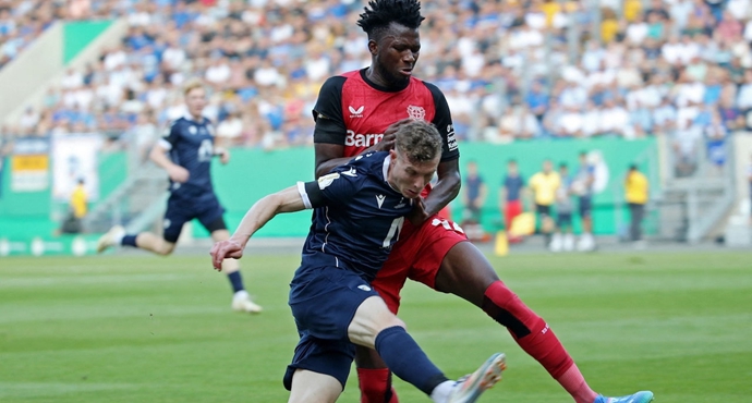 แชมป์เก่าได้ไปต่อ “เลเวอร์คูเซน” บุกเฉือน “เยนา” เข้ารอบ 2 เดเอฟเบ โพคาล