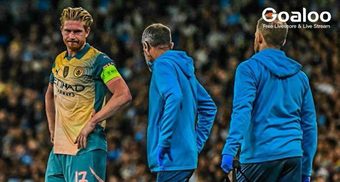 Guardiola Uncertain About De Bruyne's Availability