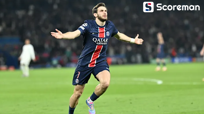 PSG, 아스톤빌라 3-1 꺾어, UCL 4강행 '청신호'