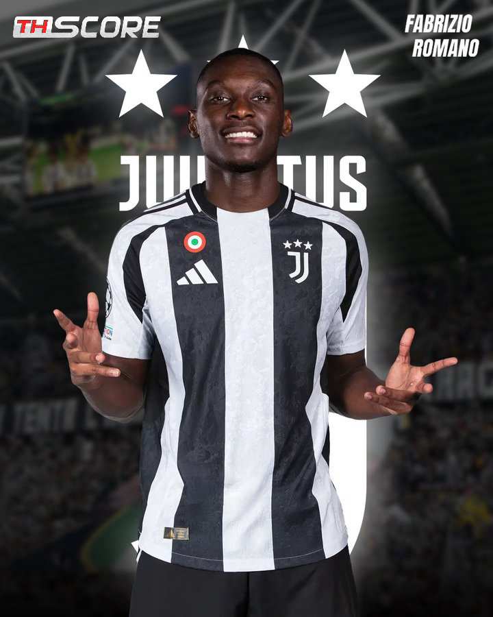 มูอานี่ กองหน้าปารีส ปล่อยยืมให้ยูเวนตุส 6 เดือน โดยไม่มีเงื่อนไขซื้อขาด