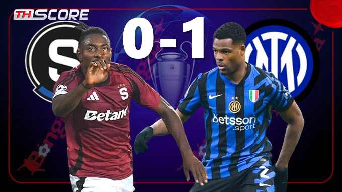 ​อินเตอร์ มิลาน บุกเฉือนชนะ สปาร์ตา ปราก 1-0 ลูทาโร่ ซัดประตู 3 นัดติดต่อกัน