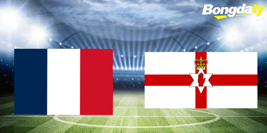 Pháp VS Bắc Ireland 02:10 09/06/2026 Giao hữu quốc tế
