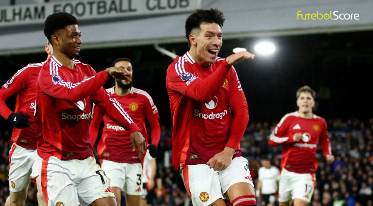 O Manchester United volta a ganhar na Premier League e atenua a crise com uma vitória sobre o Fulham