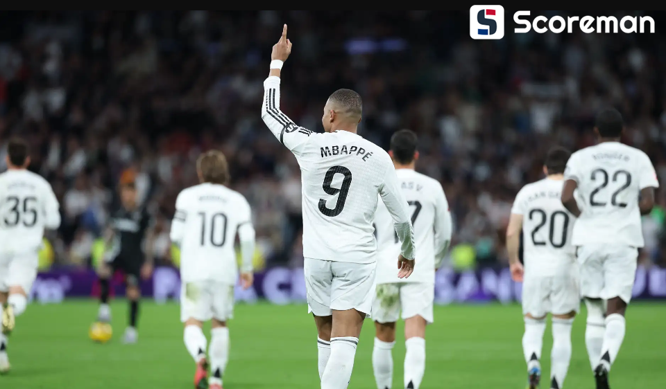 레알 마드리드, 레가네스 3-2 격파…'음바페 멀티골'