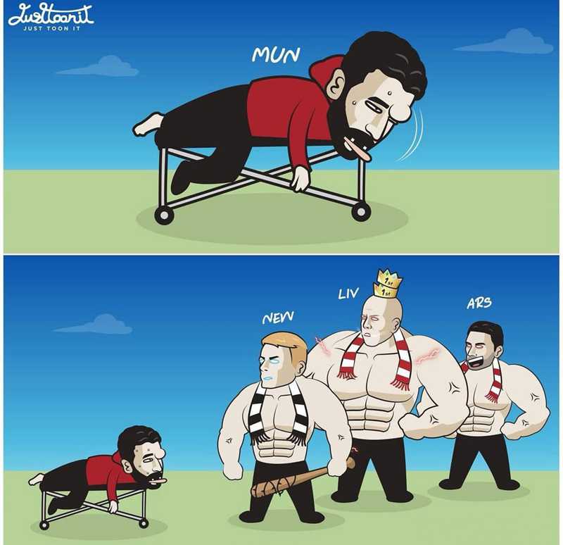 การ์ตูนตลกพรีเมียร์ลีก : สามเกมถัดไปของแมนเชสเตอร์ยูไนเต็ด