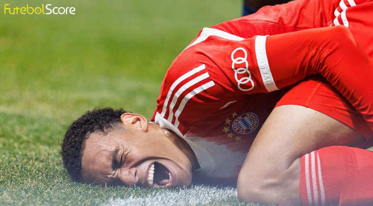 Musiala sofre fratura e lesão ligamentar, desfalca Bayern por meses