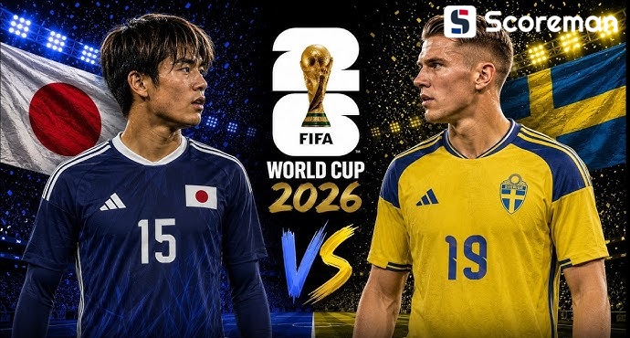 6월26일 월드컵 - 일본 VS 스웨덴 해외축구 분석 프리뷰