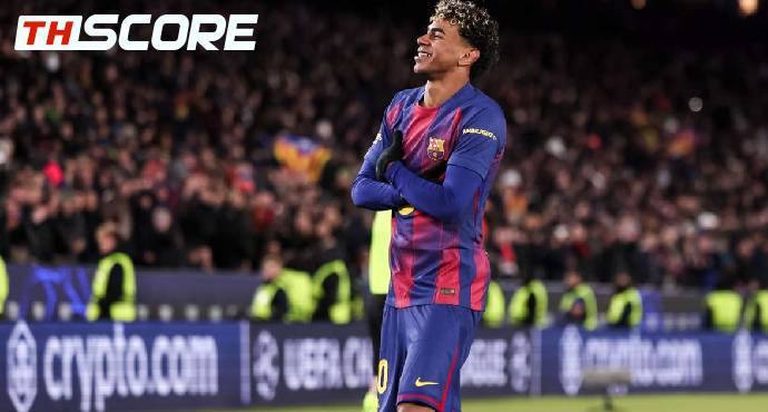 ยามาลปลื้ม! บาร์ซ่ารัวแซง 4-1 ลิ่ว 16 ทีม ไม่ต้องเหนื่อยเพลย์ออฟ