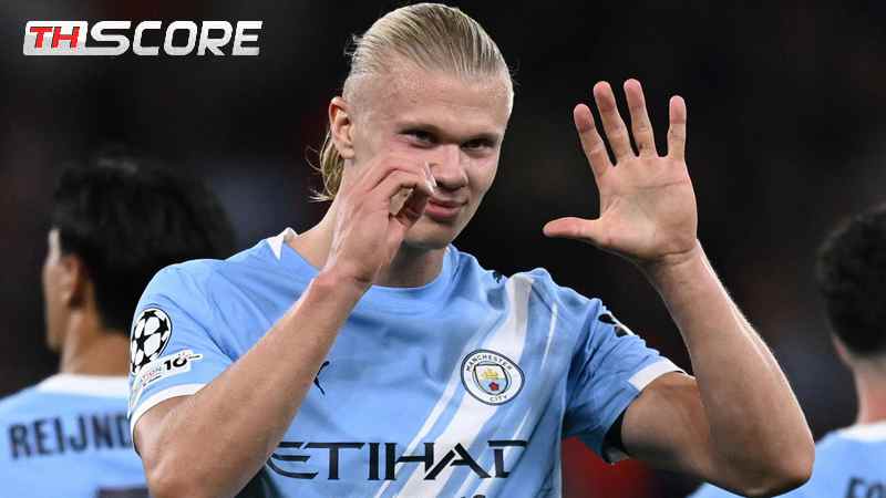 ฮาลันด์เบิ้ลสองตุง! ผงาดคว้าแข้งยอดเยี่ยมเกมแมนฯ ซิตี้อัดเอฟเวอร์ตัน