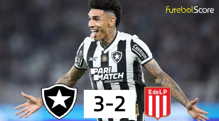 Botafogo supera Estudiantes em jogo emocionante e mantém chances de classificação na Libertadores