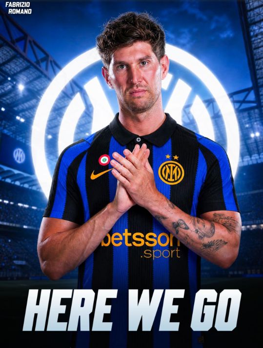 Here We Go! Romano: Stones 32 tuổi gia nhập Inter Milan theo dạng tự do, lương 4 triệu euro/năm